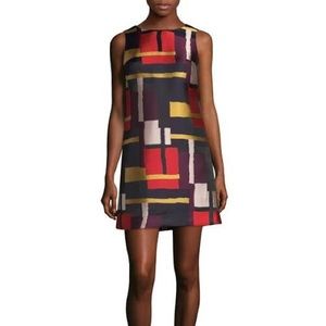 COPY - Alice + Olivia Geometric A line Shift Dress size 4